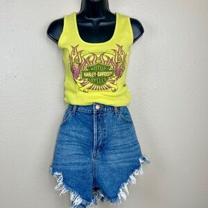 Y2K Harley Davidson Womens Tank Top